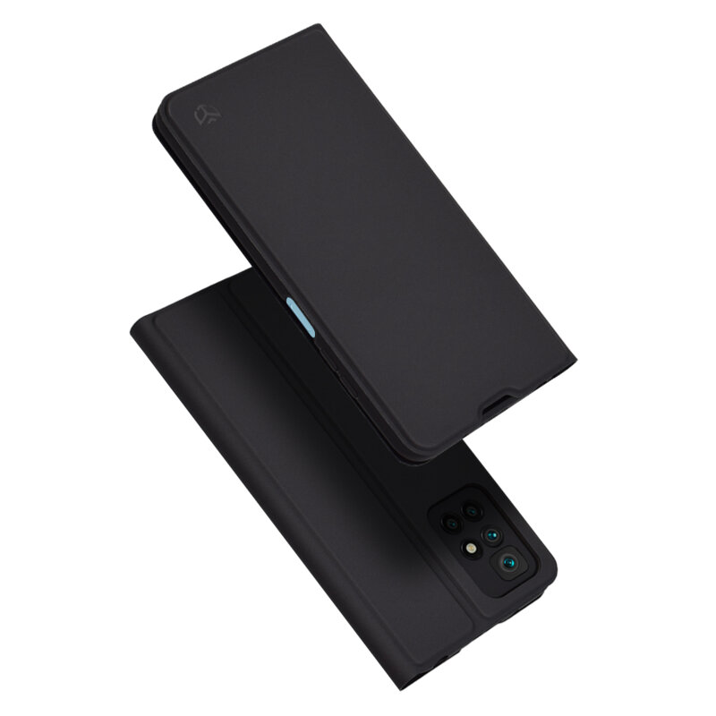 Husa Xiaomi Redmi 10 Techsuit Magskin Book, negru