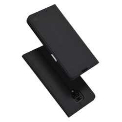 Husa Xiaomi Redmi Note 9S Techsuit Magskin Book, negru