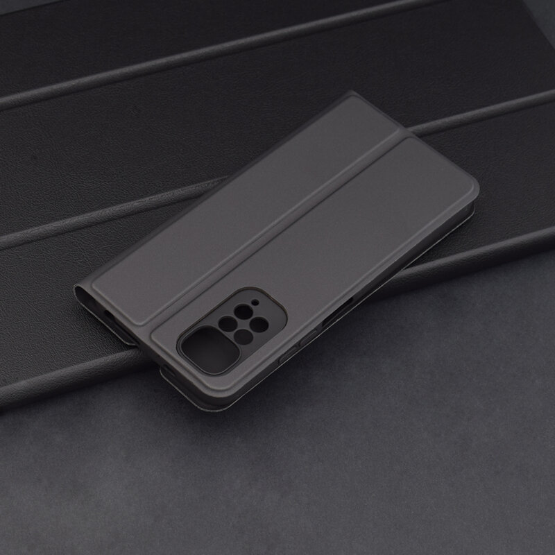 Husa Xiaomi Redmi Note 11 Techsuit Magskin Book, negru