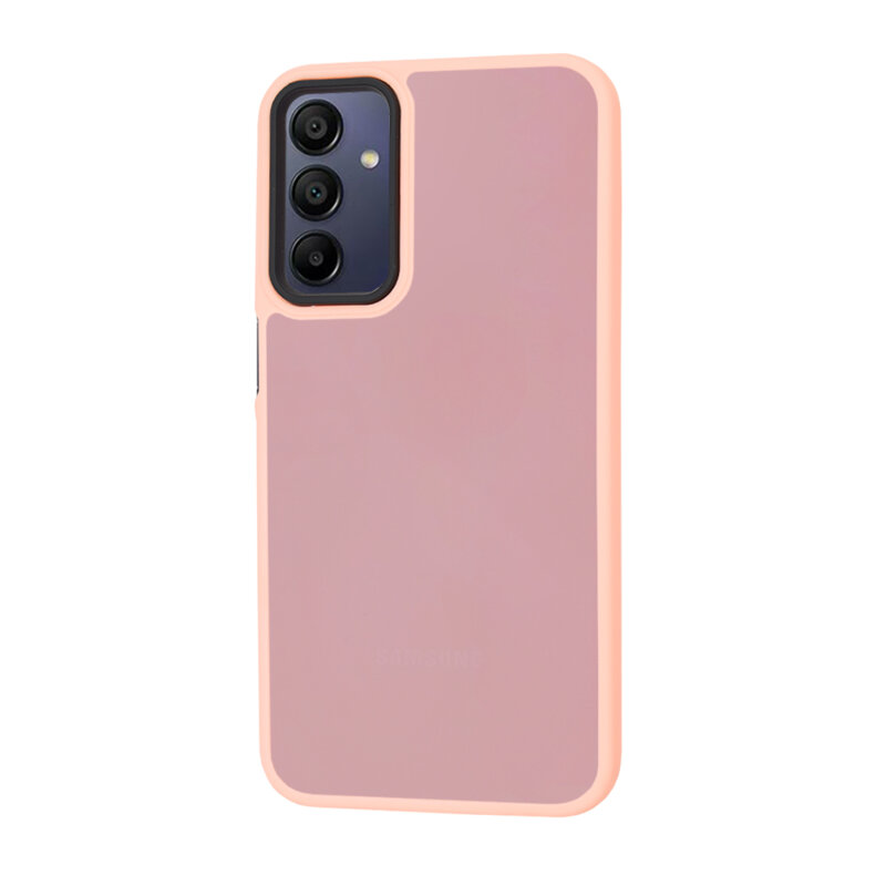 Husa Samsung Galaxy A15 4G Techsuit HaloFrost Series, roz
