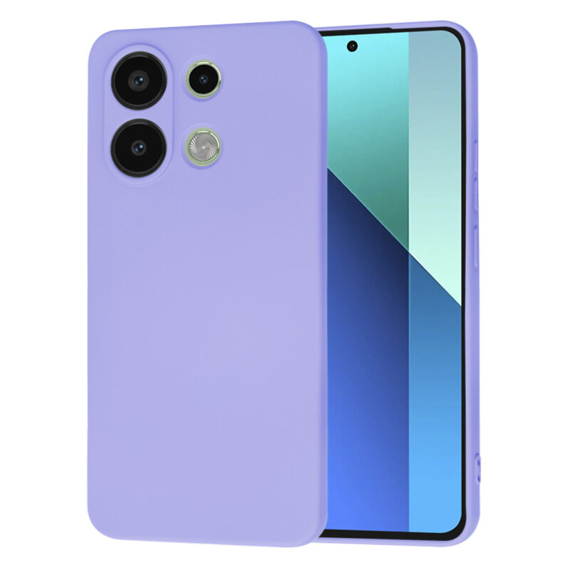 Husa silicon Xiaomi Redmi Note 13 4G Techsuit SoftFlex, violet