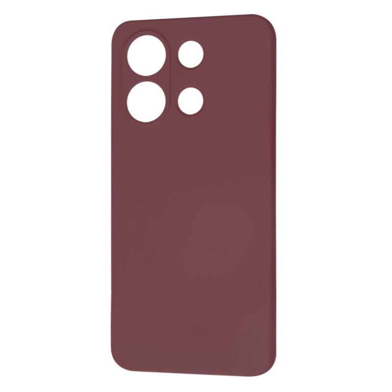 Husa silicon Xiaomi Redmi Note 13 4G Techsuit SoftFlex, bordo
