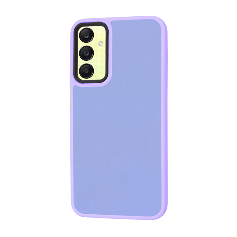 Husa Samsung Galaxy A25 5G Techsuit HaloFrost Series, mov deschis