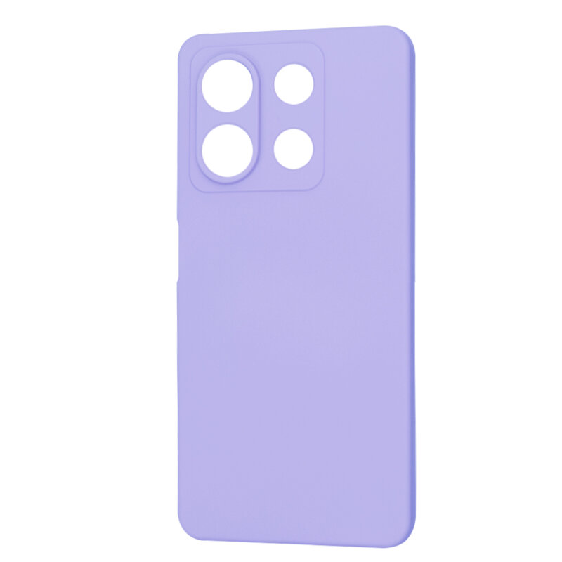 Husa silicon Xiaomi Redmi Note 13 5G Techsuit SoftFlex, violet