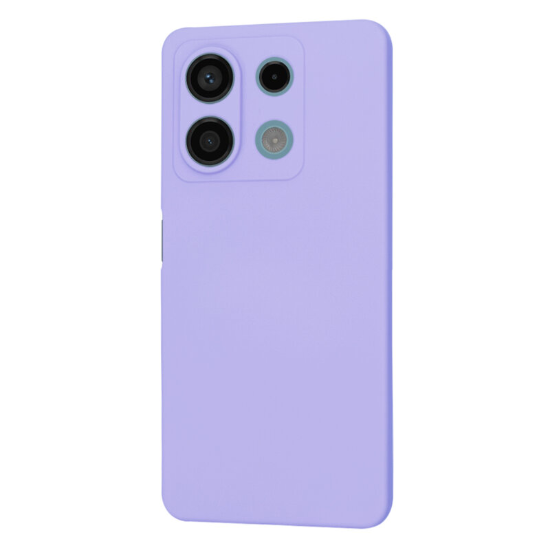 Husa silicon Xiaomi Redmi Note 13 5G Techsuit SoftFlex, violet