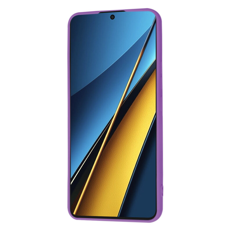 Husa silicon Xiaomi Poco X6 Techsuit SoftFlex, mov