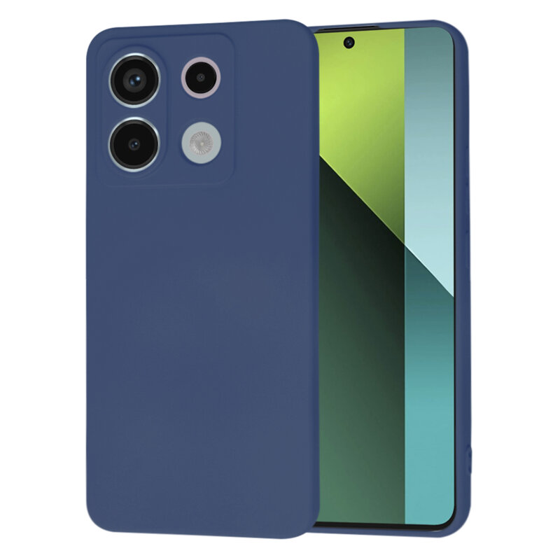 Husa silicon Xiaomi Redmi Note 13 Pro 5G Techsuit SoftFlex, bleumarin