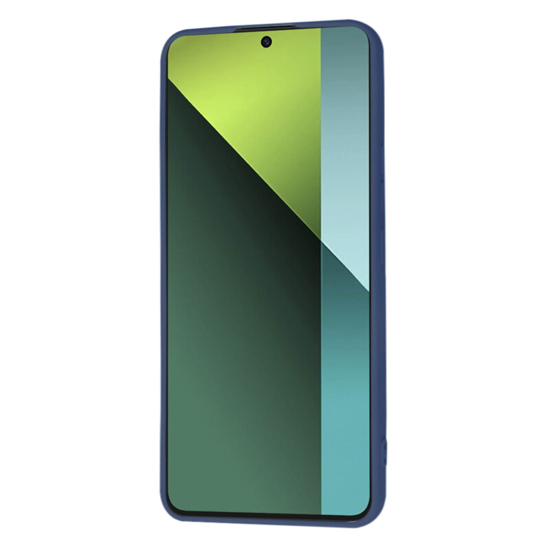 Husa silicon Xiaomi Redmi Note 13 Pro 5G Techsuit SoftFlex, bleumarin