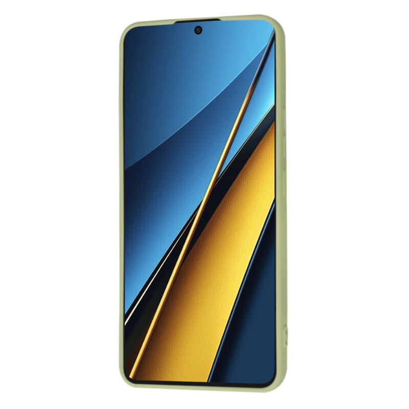 Husa silicon Xiaomi Poco X6 Techsuit SoftFlex, verde