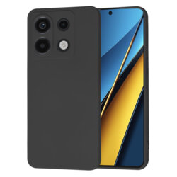 Husa silicon Xiaomi Poco X6 Techsuit SoftFlex, negru