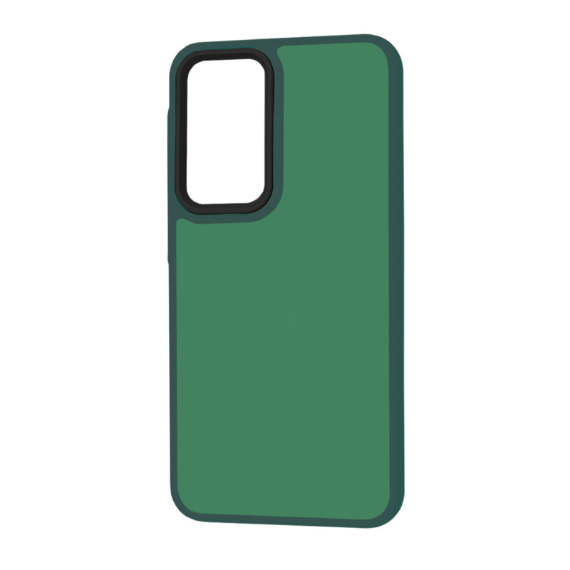 Husa Samsung Galaxy A55 5G Techsuit HaloFrost Series, verde inchis