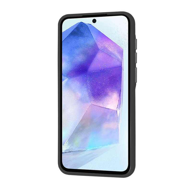Husa Samsung Galaxy A55 5G Techsuit HaloFrost Series, negru