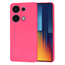 Husa silicon Xiaomi Poco M6 Pro 4G Techsuit SoftFlex, fucsia