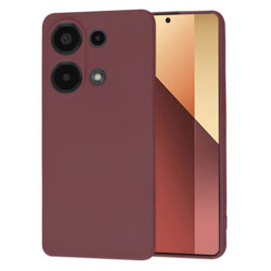 Husa silicon Xiaomi Redmi Note 13 Pro 4G Techsuit SoftFlex, bordo