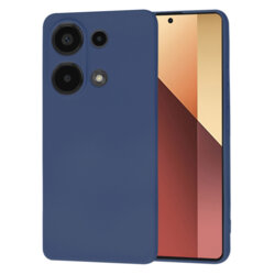 Husa silicon Xiaomi Redmi Note 13 Pro 4G Techsuit SoftFlex, bleumarin
