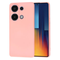 Husa silicon Xiaomi Poco M6 Pro 4G Techsuit SoftFlex, roz