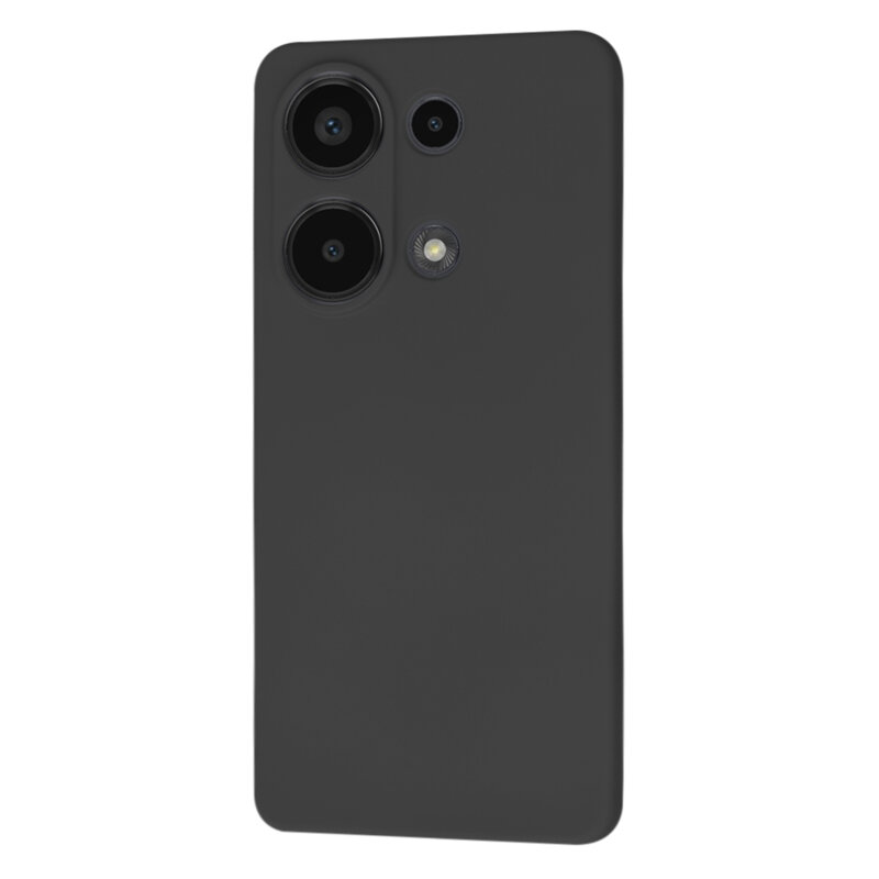 Husa silicon Xiaomi Redmi Note 13 Pro 4G Techsuit SoftFlex, negru