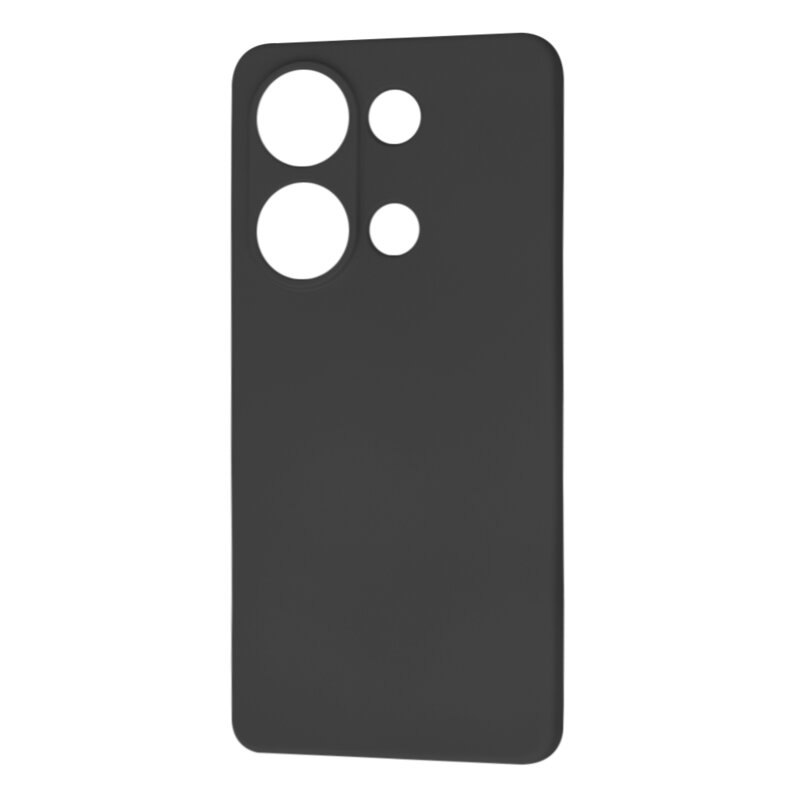 Husa silicon Xiaomi Poco M6 Pro 4G Techsuit SoftFlex, negru