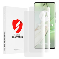 [Pachet 2x] Folie regenerabila premium Motorola Edge 40 Smart Protection Classic, transparenta
