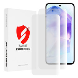 [Pachet 2x] Folie regenerabila premium Samsung Galaxy A55 5G Smart Protection Classic, transparenta