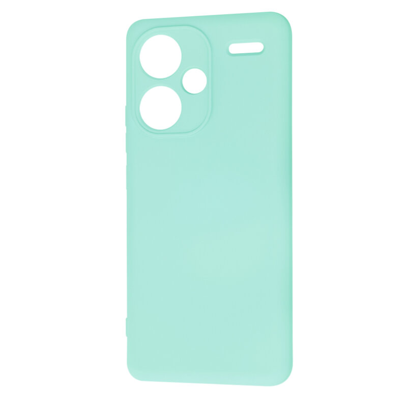 Husa silicon Xiaomi Redmi Note 13 Pro+ 5G Techsuit SoftFlex, turcoaz
