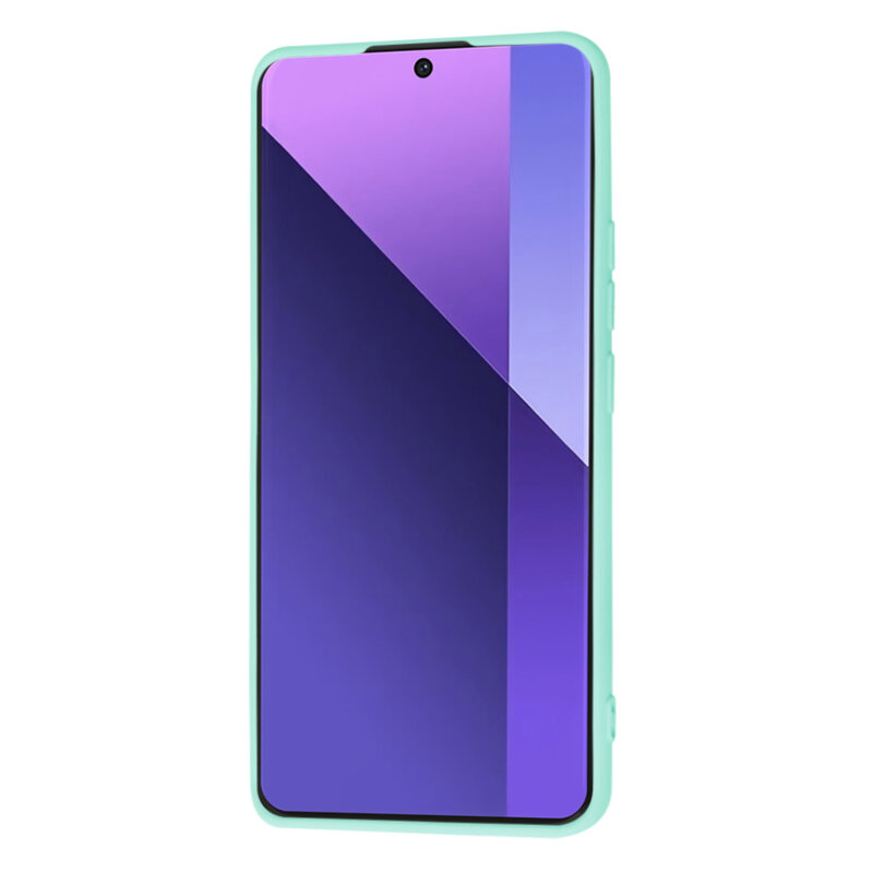 Husa silicon Xiaomi Redmi Note 13 Pro+ 5G Techsuit SoftFlex, turcoaz