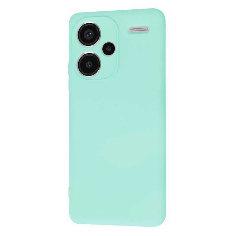 Husa silicon Xiaomi Redmi Note 13 Pro+ 5G Techsuit SoftFlex, turcoaz