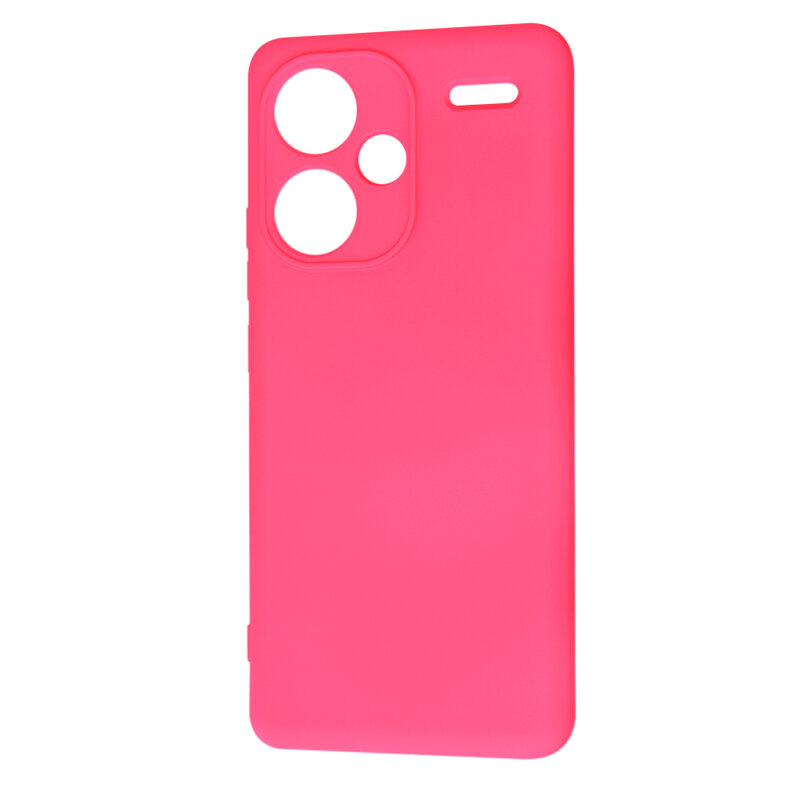 Husa silicon Xiaomi Redmi Note 13 Pro+ 5G Techsuit SoftFlex, fucsia