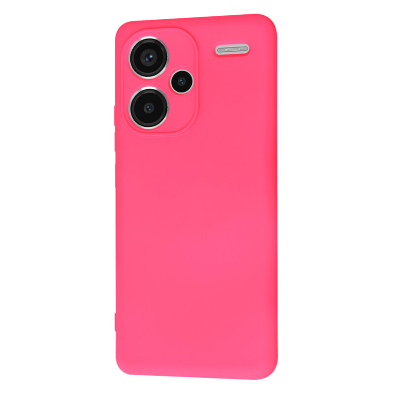 Husa silicon Xiaomi Redmi Note 13 Pro+ 5G Techsuit SoftFlex, fucsia