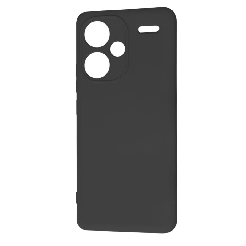 Husa silicon Xiaomi Redmi Note 13 Pro+ 5G Techsuit SoftFlex, negru