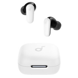 Casti Bluetooth TWS, Noise Cancelling Anker SoundCore P30i, alb