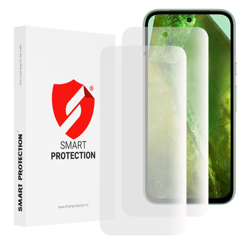 [Pachet 2x] Folie regenerabila premium Google Pixel 8a Smart Protection Classic, transparenta