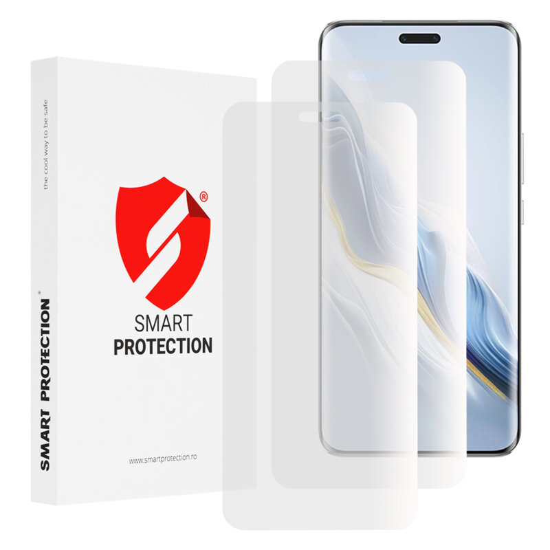 [Pachet 2x] Folie regenerabila premium Honor Magic6 Pro Smart Protection Classic, transparenta