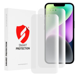 [Pachet 2x] Folie regenerabila premium iPhone 14 Smart Protection Classic, transparenta