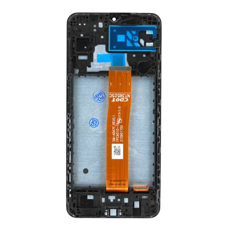 Display Samsung Galaxy A04s cu rama, negru