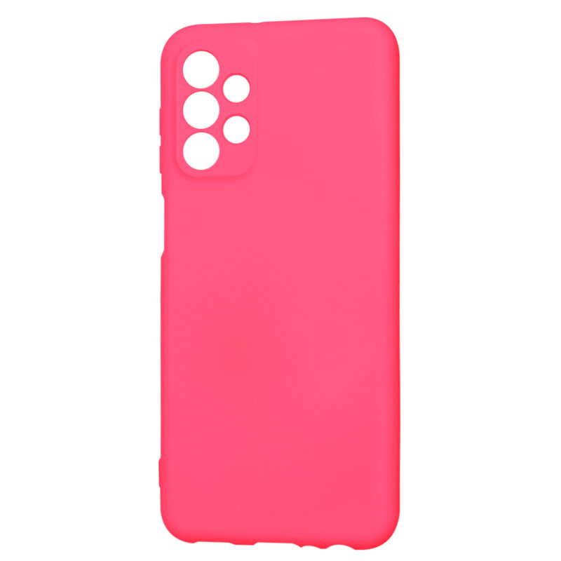 Husa silicon Samsung Galaxy A23 5G Techsuit SoftFlex, fucsia