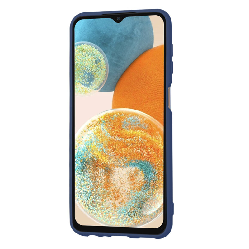 Husa silicon Samsung Galaxy A23 5G Techsuit SoftFlex, bleumarin