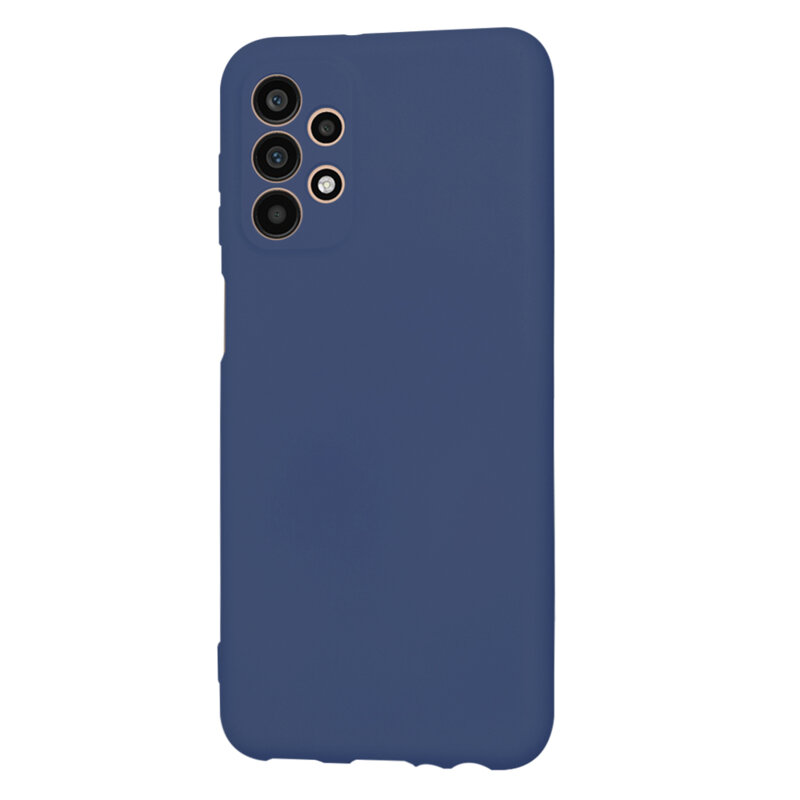 Husa silicon Samsung Galaxy A23 5G Techsuit SoftFlex, bleumarin