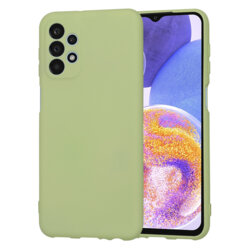 Husa silicon Samsung Galaxy A23 Techsuit SoftFlex, verde