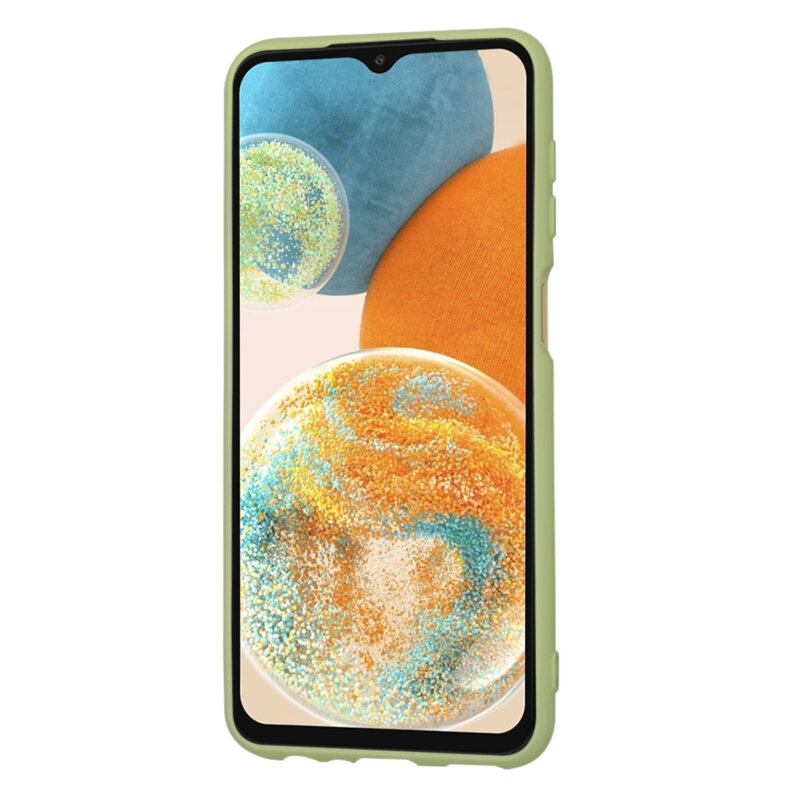 Husa silicon Samsung Galaxy A23 5G Techsuit SoftFlex, verde