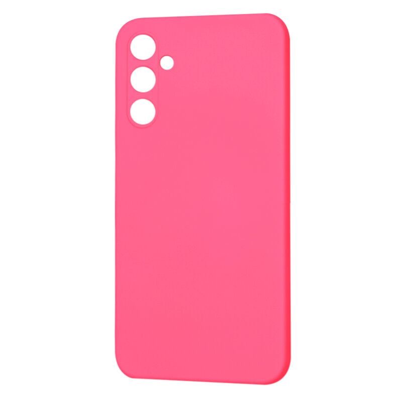 Husa silicon Samsung Galaxy A34 5G Techsuit SoftFlex, fucsia