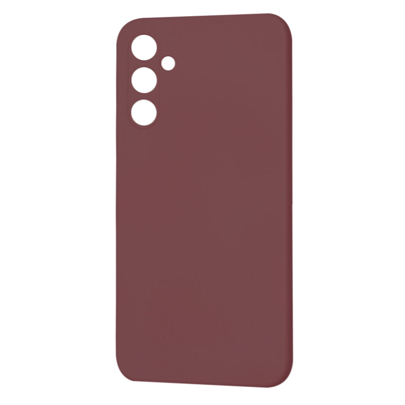 Husa silicon Samsung Galaxy A34 5G Techsuit SoftFlex, bordo