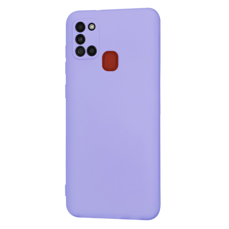 Husa silicon Samsung Galaxy A21s Techsuit SoftFlex, violet