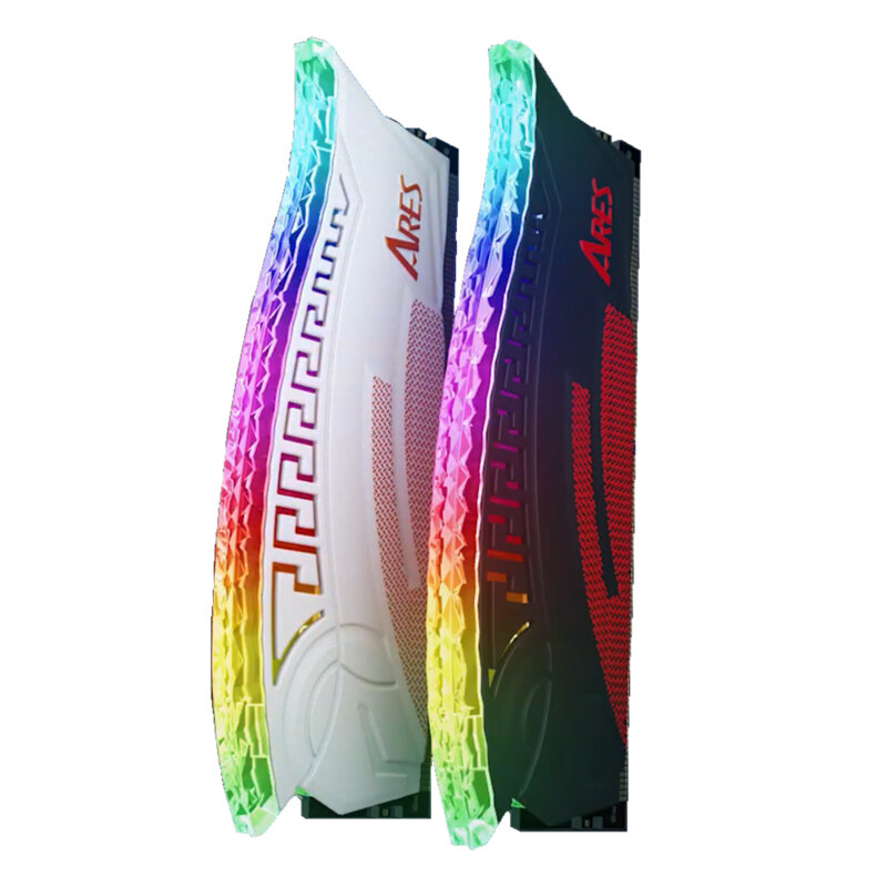 [Kit 2x] Memory Gaming DDR4 32GB, 3600MHz Dato, AMRGB32GX264G36W, alb