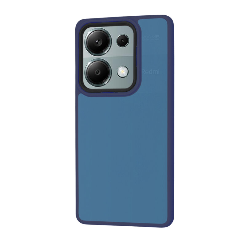 Husa Xiaomi Redmi Note 13 Pro 4G Techsuit HaloFrost Series, bleumarin