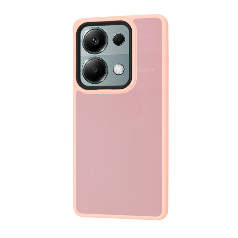 Husa Xiaomi Redmi Note 13 Pro 4G Techsuit HaloFrost Series, roz