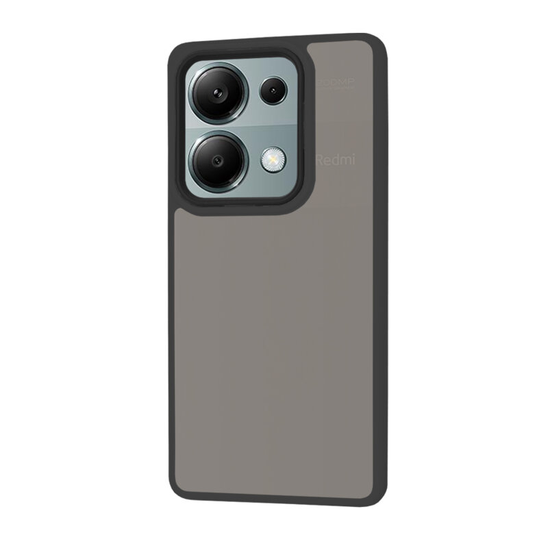 Husa Xiaomi Redmi Note 13 Pro 4G Techsuit HaloFrost Series, negru