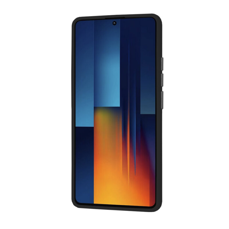 Husa Xiaomi Poco M6 Pro 4G Techsuit HaloFrost Series, negru