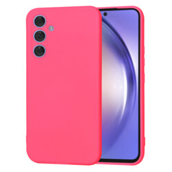 Husa silicon Samsung Galaxy A54 Techsuit SoftFlex, fucsia