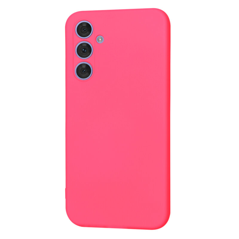 Husa silicon Samsung Galaxy A54 Techsuit SoftFlex, fucsia
